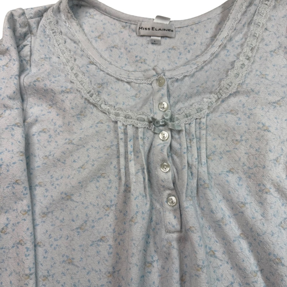 Floral Pajama Top Karen Neuburger Floral Nightgown Sleepwear‎ L